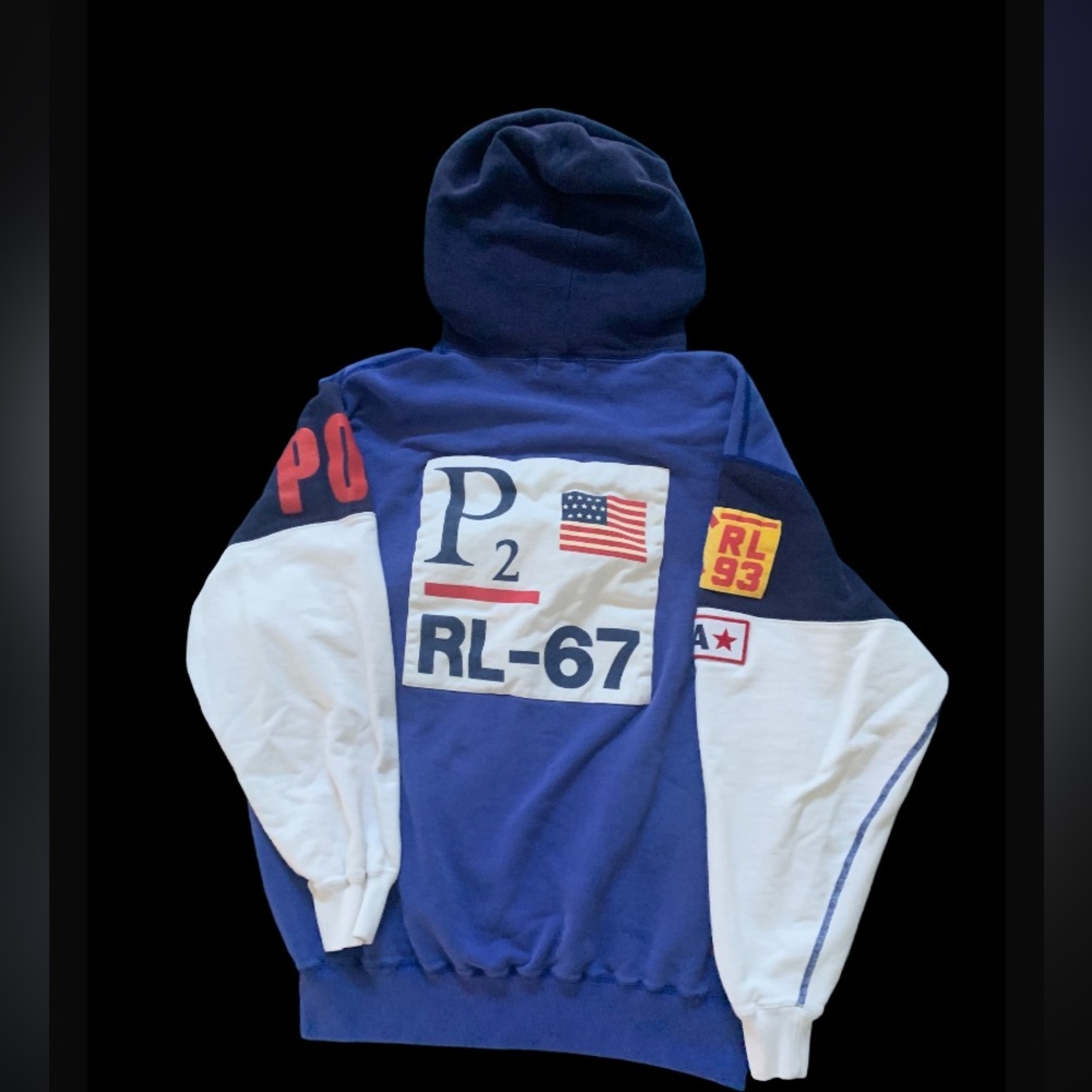 Vintage 1993 Polo by Ralph Lauren.mens hoodie. Large.